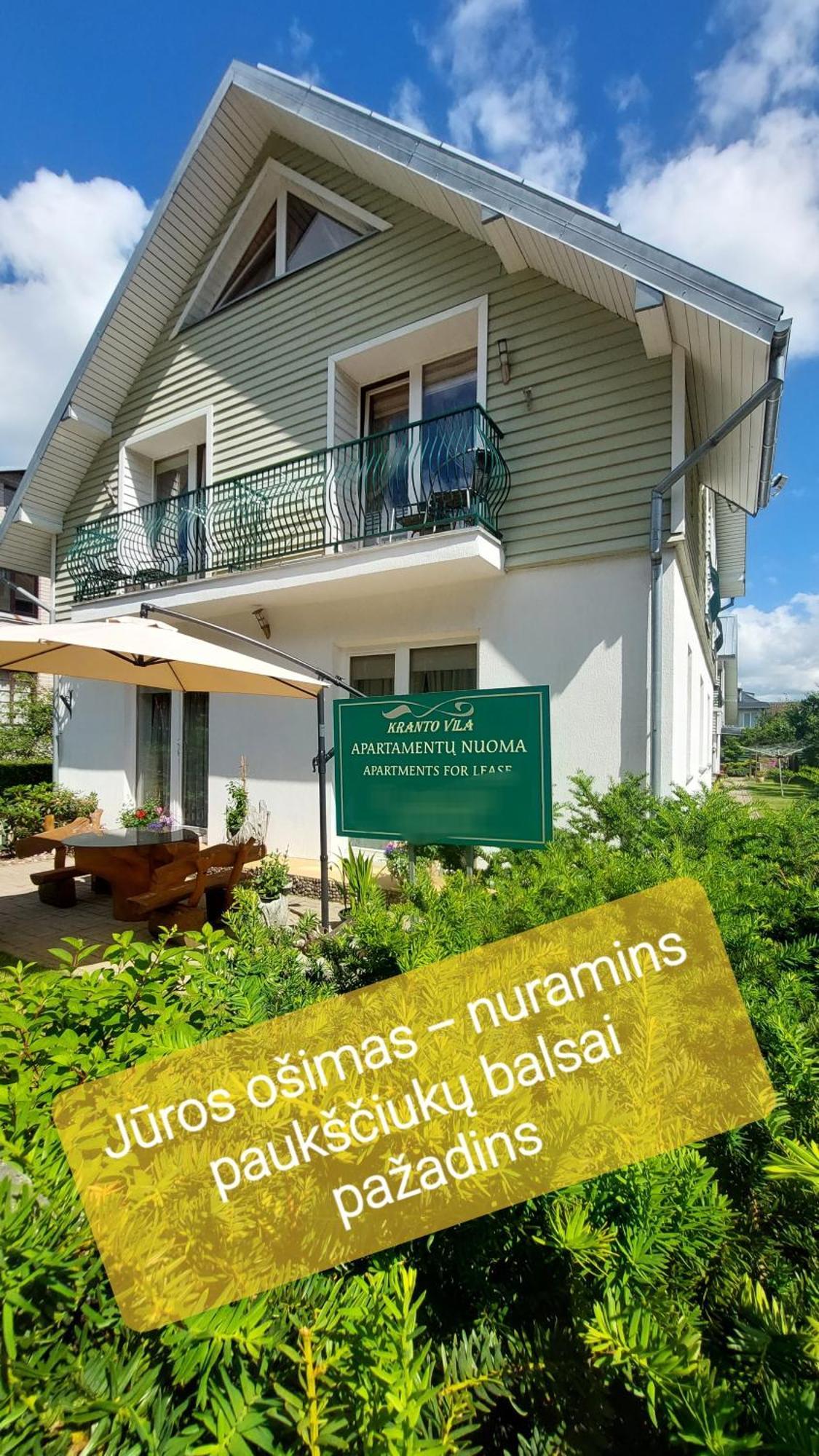 Kranto Vila Palanga Exterior foto
